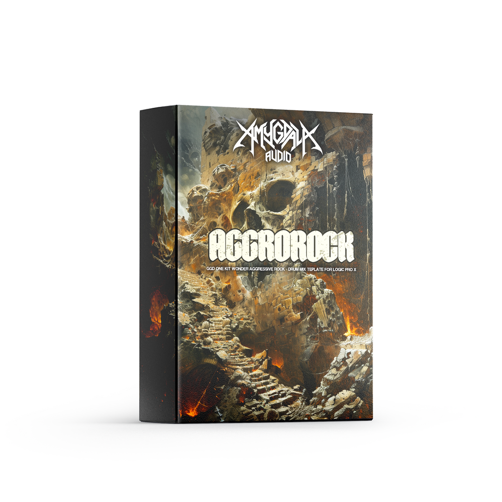 Agressive Rocks Aggrorock - Pro Drum Mix Template for Logic Pro X